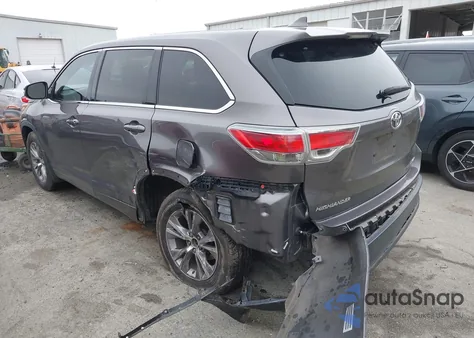 2016 Toyota Highlander Le Plus V6 from USA, damaged, VIN 5TDBKRFHXGS328540